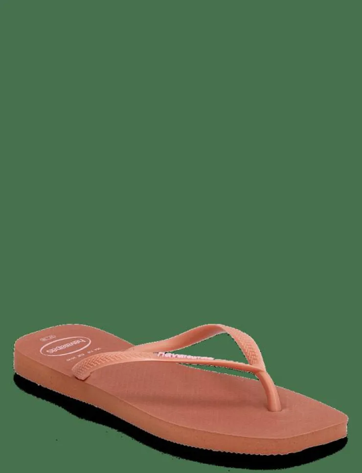 Kvinnor Havaianas Flip Flops|Hav. Square Logo Pop U - Sandaler