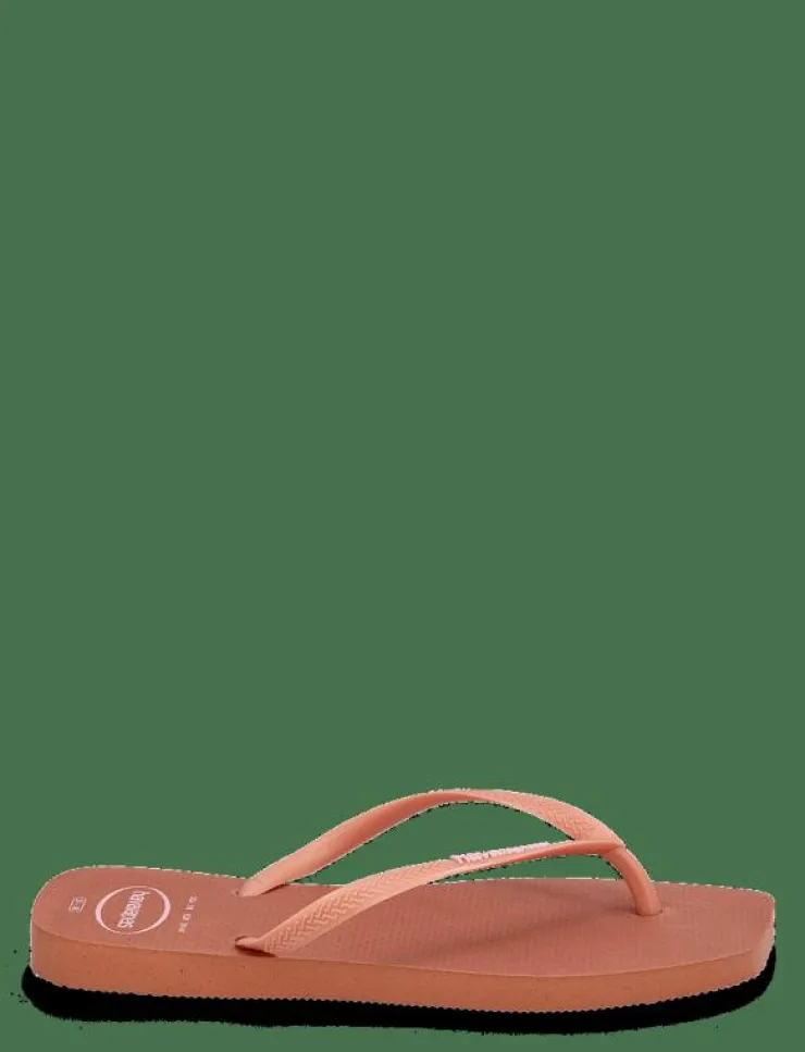 Kvinnor Havaianas Flip Flops|Hav. Square Logo Pop U - Sandaler