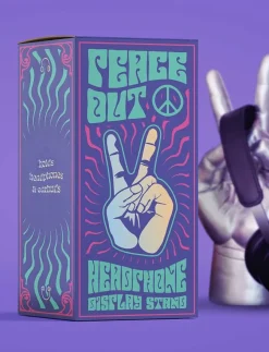 Luckies of London Headphone Holder Peace - Skulpturer & Porslinsfigurer| Dekorationsdetaljer