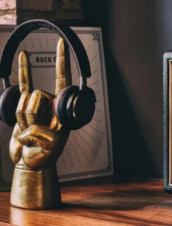 Luckies of London Dekorationsdetaljer|Headphone Holder Rock On - Skulpturer & Porslinsfigurer