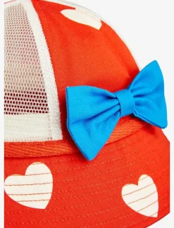 Barn Mini Rodini Solhattar|Hearts aop sun hat - Solhatt
