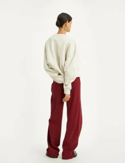 Kvinnor ROTATE Birger Christensen Sweatshirts|HEAVY SWEAT CREWNECK - Sweatshirts