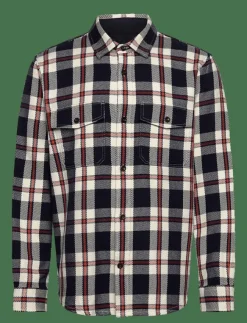 GANT Overshirts|HEAVY TWILL CHECK OVERSHIRT - Rutiga skjortor