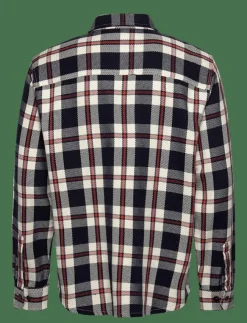 GANT Overshirts|HEAVY TWILL CHECK OVERSHIRT - Rutiga skjortor