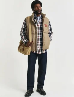 GANT Overshirts|HEAVY TWILL CHECK OVERSHIRT - Rutiga skjortor