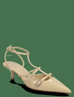 Mango Heeled shoes with buckles - Klassiska pumps|Kvinnor Mules & Slip-Ins|Högklackade Skor