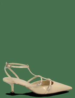 Mango Heeled shoes with buckles - Klassiska pumps|Kvinnor Mules & Slip-Ins|Högklackade Skor