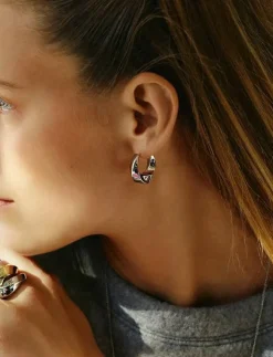 Kvinnor Edblad Smycken|Helix Hoops L Steel - Hoops