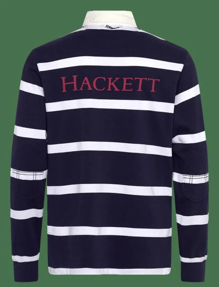 Hackett London HERITAGE NBR STR RBY - Långärmade pikéer| Pikéer