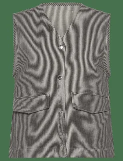 Kvinnor Mads Nørgaard Västar|Hickory Punk Molly Vest - Västar
