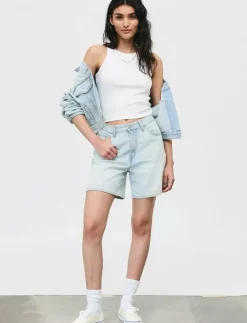 Levi's® HIGH BAGGY SHORT LUXURY TRIP S - Jeansshorts|Kvinnor Shorts