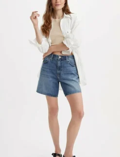 Levi's® HIGH BAGGY SHORT WORN MEMORY S - Jeansshorts|Kvinnor Shorts