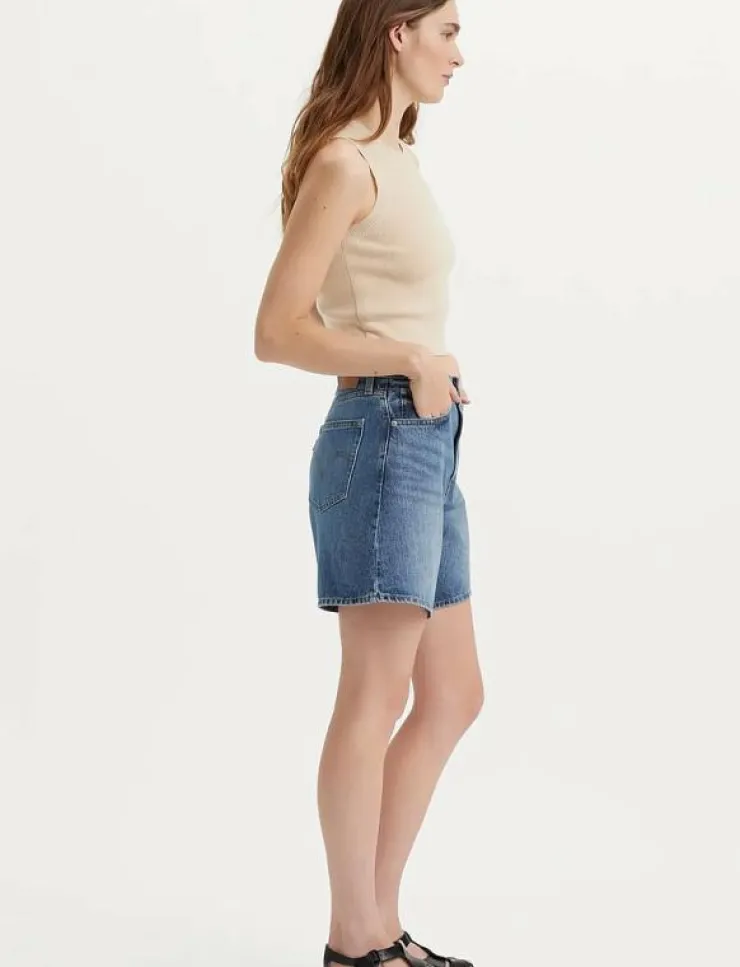 Levi's® HIGH BAGGY SHORT WORN MEMORY S - Jeansshorts|Kvinnor Shorts