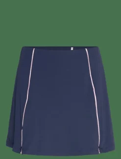Kvinnor Original Penguin Golf Klänningar & Kjolar|HIGH WAIST COLOUR BLOCK SKORT 16" - Kjolar