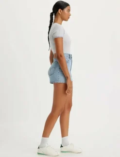 Kvinnor Levi's® Shorts|HIGH WAISTED MOM SHORT LIGHT T - Jeansshorts
