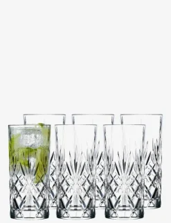 Lyngby Glas Highball 6 st lyngby melodia - Martiniglas & Cocktailglas| Glas