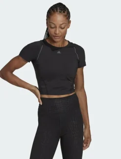 adidas Performance HIIT 45 Seconds Crop T-Shirt - Crop tops|Kvinnor Toppar & T-Shirts