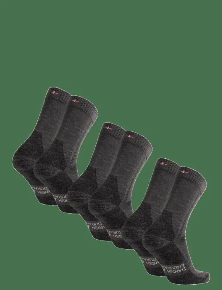 Danish Endurance Hiking Classic Socks 3-pack - Strumpor|Kvinnor Underkläder|Underkläder