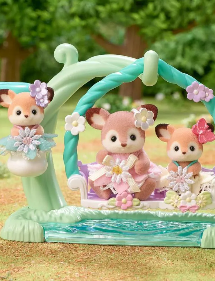 Sylvanian families Hjort bebisen - Blomgungan - Lekset|Barn Leksaksset & Leksaksfigurer
