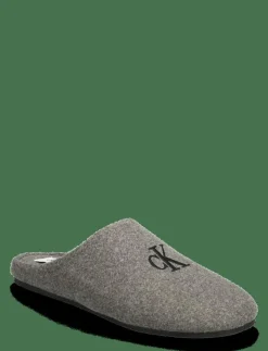Calvin Klein HOME SLIPPER MULE WOOL FELT - Inneskor|Kvinnor Tofflor