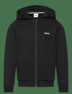 Barn BOSS Överdelar|HOODED CARDIGAN - Huvtröjor