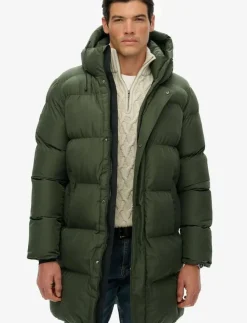Superdry Jackor & Rockar|HOODED SPORTS PUFFER MID JKT - Fodrade jackor