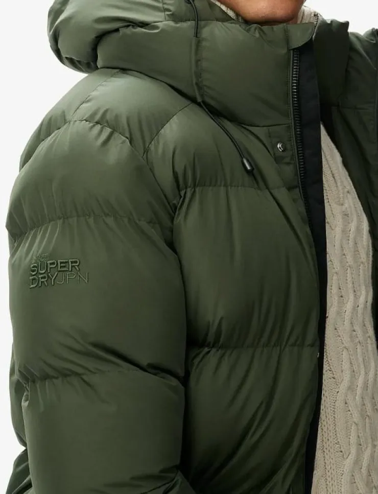Superdry Jackor & Rockar|HOODED SPORTS PUFFER MID JKT - Fodrade jackor
