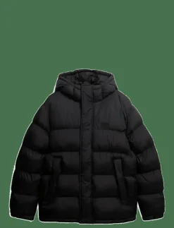 Superdry Jackor & Rockar|HOODED TECH PADDED JKT - Fodrade jackor