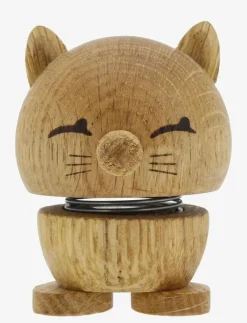 Hoptimist Dekorationsdetaljer|Cat - Träfigurer