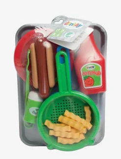Dantoy HOTDOG SET ON TRAY 22 PCS - Tillbehör till leksakskök|Barn Leksakskök & Tillbehör