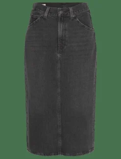 Kvinnor Levi's® Kjolar|HR BACK SLIT SKIRT WANDERING S - Jeanskjol
