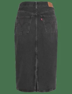 Kvinnor Levi's® Kjolar|HR BACK SLIT SKIRT WANDERING S - Jeanskjol