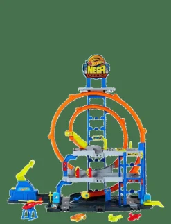 Barn Hot Wheels Leksaksfordon & Bilar|Leksaksset & Leksaksfigurer|HW City Mega Garage - Lekset