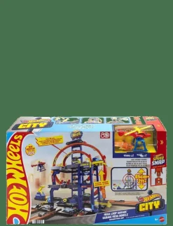 Barn Hot Wheels Leksaksfordon & Bilar|Leksaksset & Leksaksfigurer|HW City Mega Garage - Lekset