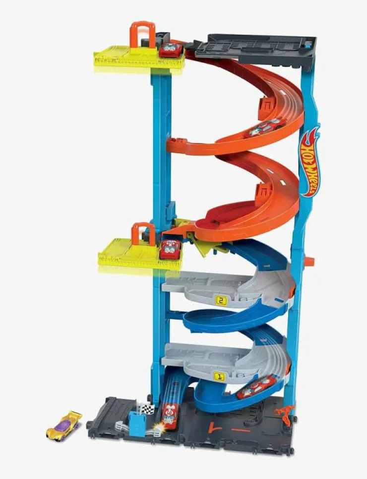 Hot Wheels HW City Transforming Race Tower - Bilbanor|Barn Leksaksfordon & Bilar