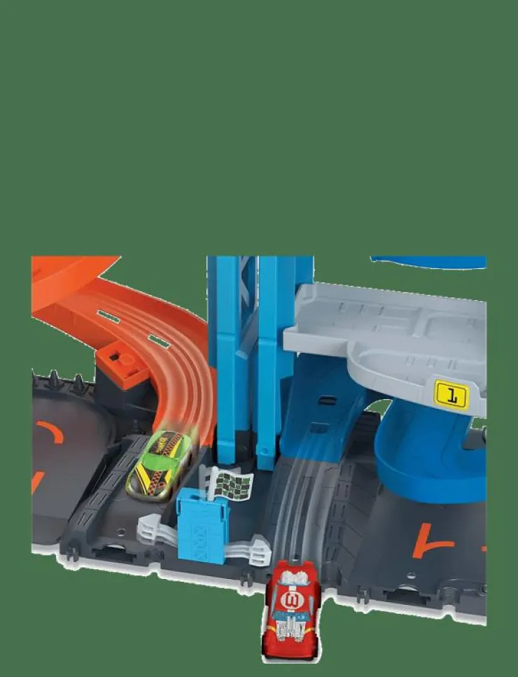 Hot Wheels HW City Transforming Race Tower - Bilbanor|Barn Leksaksfordon & Bilar