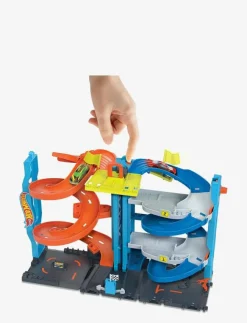 Hot Wheels HW City Transforming Race Tower - Bilbanor|Barn Leksaksfordon & Bilar