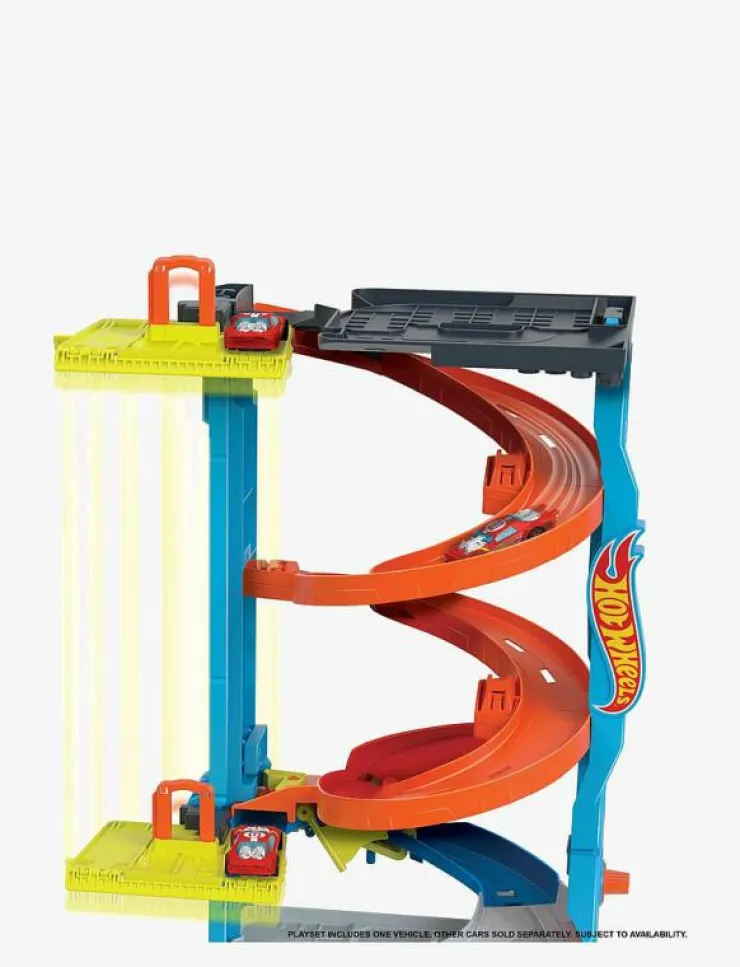 Hot Wheels HW City Transforming Race Tower - Bilbanor|Barn Leksaksfordon & Bilar
