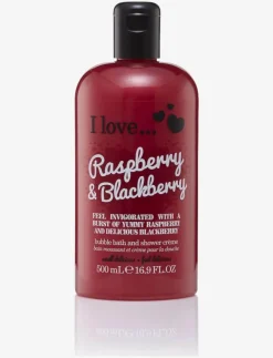 I LOVE Bath Shower Raspberry Blackberry 500ml - Kroppsvård|Kvinnor Skönhet|Skönhet