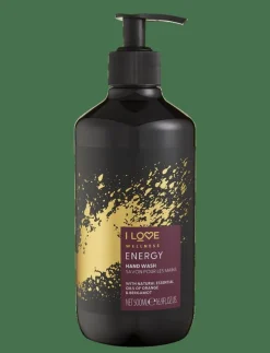 I LOVE Wellness Hand Wash Energy Orange & Bergamot 500ml - Flytande tvål|Kvinnor Tvålar & Handkräm|Badrumstillbehör