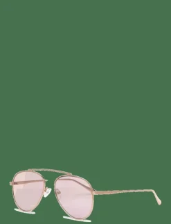 Corlin Eyewear Ibiza Gold Pink - Pilot|Kvinnor Solglasögon