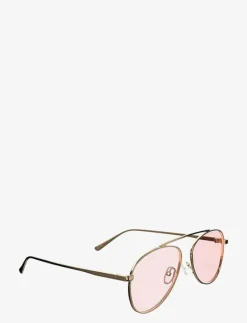 Corlin Eyewear Ibiza Gold Pink - Pilot|Kvinnor Solglasögon