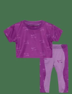 Nike IE-DRI-FIT PANT SET - Set med kortärmad t-shirt|Barn Set