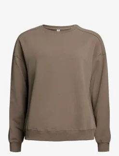 Kvinnor Rethinkit Studios Sweatshirts|Ilona Easy Sweatshirt Brushed - Sweatshirts