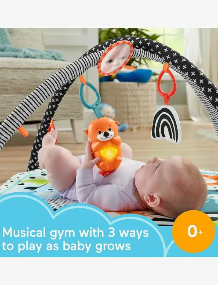 Barn Fisher-Price Babyleksaker|Leksaker|3-in-1 Music, Glow and Grow Gym - Babygym