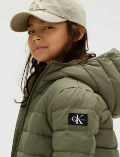 Calvin Klein INST. LOGO LIGHT PADDED JACKET - Dunjackor & fodrade jackor|Barn Jackor