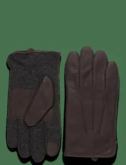 Polo Ralph Lauren Insulated Sheepskin-Paneled Touch Gloves - Fingervantar| Handskar
