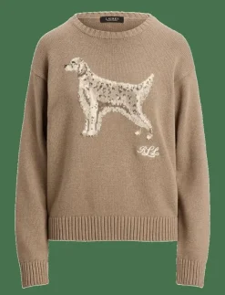 Kvinnor Lauren Ralph Lauren Stickat|Intarsia-Knit English Setter Sweater - Stickat