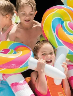 Barn INTEX Bad- & Vattenleksaker|Candy Zone Play Center, 206L + 168L. - Barnpool