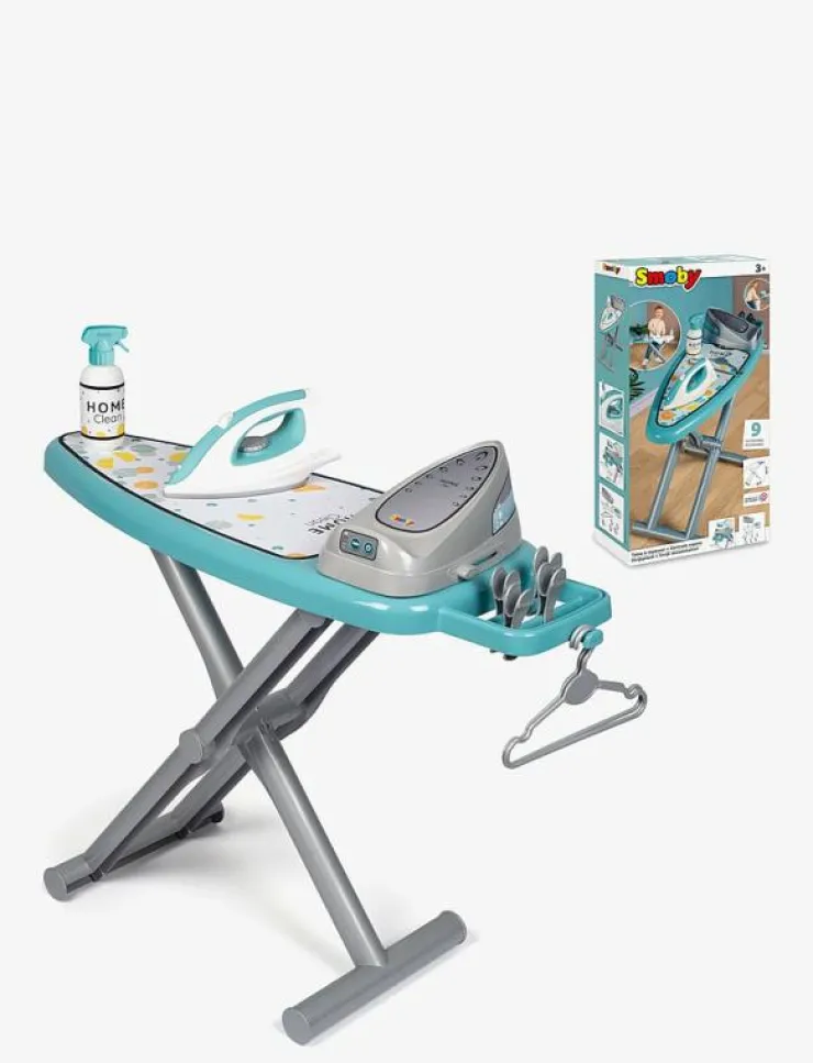Barn Smoby Rollspel|Ironing Board + Steam Iron - Städutrustning